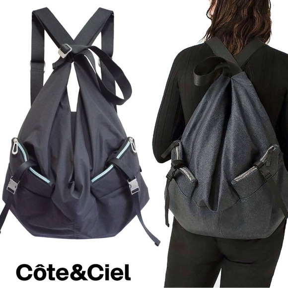 COTE & CIELE Handbags - COTE&CIEL GANGES MEDIUM NYLON BACKPACK